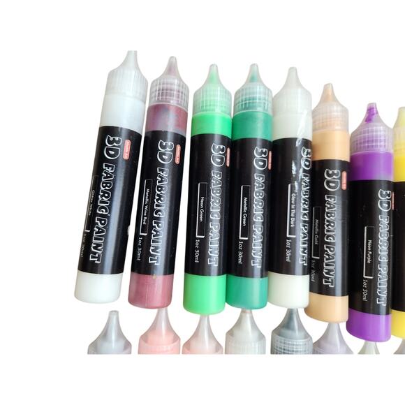 Shuttle Art 3D fabric paint Neon/Metallic - Picture 2 of 5